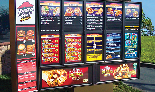 Outdoor Signs, Lighting, Menu Boards, Drive-Thru